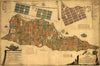 St. Croix Danish West Indies Virgin Islands 1754 estate map