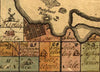 St. Croix Danish West Indies Virgin Islands 1754 estate map
